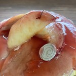 パティスリー リョーコ - 桃の品種は日川白鳳