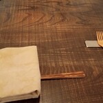 余市SAGRA - テーブル周り。