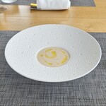 フィエルテ - 前菜1　赤海老/アホブランコ