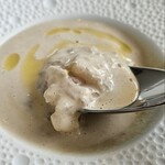 フィエルテ - 前菜1　赤海老/アホブランコ