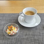 フィエルテ - デセール　パッションフルーツ/カカオ/オレンジ、珈琲