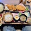 とんかつ みそ家 - ロースかつ＆カキフライ膳（2100円）ロースかつ140g カキフライ2個（2024年11月）