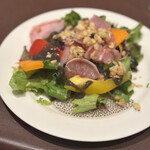 トラットリアイタリア - 産直野菜と生ハムのガーデンサラダ
