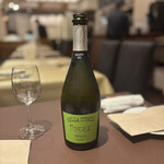 トラットリアイタリア - スパークリングワイン　ボトルでいただけました！