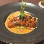 308350203 - スパゲッティーニ　オマール海老のトマトクリームソース