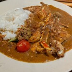 izakaya草 - 海老とかにのカレー
