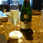 山荘神和苑 - シャンパンをボトルで