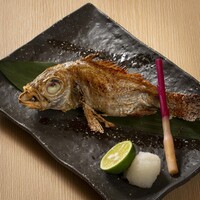  のど黒　塩焼き