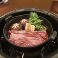 焼肉 銀座コバウ 特別室 - 神戸牛すきやき