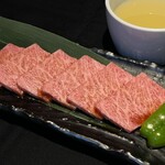 焼肉 不動神 - 料理写真:佐賀牛上カルビ