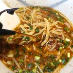 ラーメン二郎 - 赤酢投入～♪