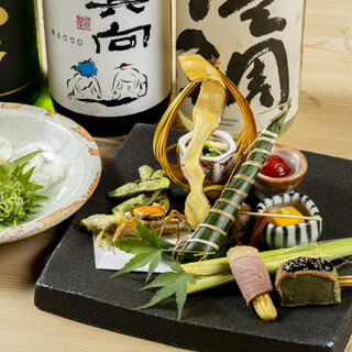 季節感を大事にした料理の数々◎多彩なコースで旬の味覚を堪能