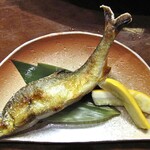japanese restaurant 旬菜 籐や - 岐阜 あゆ塩焼き大