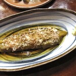 japanese restaurant 旬菜 籐や - 焼き茄子浸し