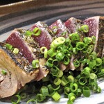 japanese restaurant 旬菜 籐や - かつお塩たたき