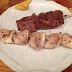 焼きとんサカマル酒房 - なんこつ、はらみ