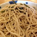 庵 - ≪2014年8月25日訪問≫機械打ちではありますが、間違いなく自家製麺です。