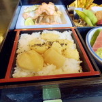 日本料理 篠 - ご飯。