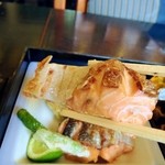 日本料理 篠 - 秋鮭。