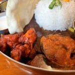 南インドレストランMARUDHU - チキンフライ・魚（サバ）フライ