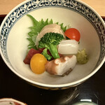 山玄茶 - サラダ感覚でいただけるお造り。