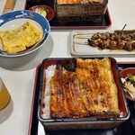 川勝 - う巻　うな重(特上)   うなぎきも焼き