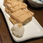 へぎそば匠 - 栃尾のジャンボ油揚げ