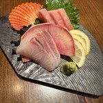 へぎそば匠 - 鮮魚2種盛