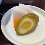 割烹料理 福やす - 糠漬けは古漬け