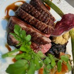 フランス食堂 シェ・モア - 鴨ロースのバルサミコソース