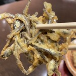 野らぼー - 煮干しのかき揚げ天