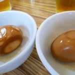 中華そば　たまや - つまみの味玉