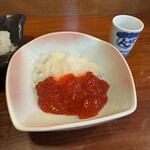 野毛おでん - いくらおろし｡ いくら:おろし≒ 1  :  1 ｡