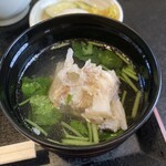 ふく島すし - あら汁