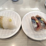 はま寿司 - 料理写真:いか3種&生さば