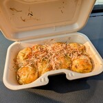 たこ焼とえび焼 なかよし屋 - 料理写真:なかよし盛(羅臼塩) 750円