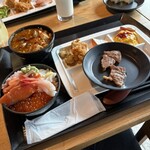 レストラン アゼリア - 朝食バイキング！こちらの麻婆豆腐は大量生産の味！