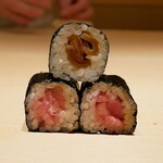 鮨 一幸 - 干瓢巻き　ネギトロ巻き
