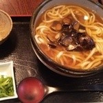 お多福 - しじみうどん大盛り（800円+160円）