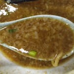 宣 - 豚骨魚介ラーメンコッテリ1100円、濃厚すぎる！スープレンゲリフト(2025.6.20)