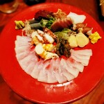 砦 - 料理写真:お任せ お刺身盛合せ