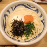 麺匠 釜善 - 冷たい明太クリームうどん（特盛）