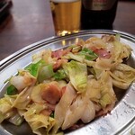 金時食堂 - ベーコンキャベツ