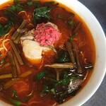 満州ニラら～めんの店 さかえや - 満州ニララーメン（大・アップ）