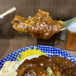 ヌードル＆スパイスカレー 今日の1番 - 手羽元カレー　以外　あっぷ