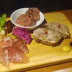 茅場町食堂 History by moto since 2010 - シャルキュトリー３種