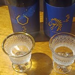 茅場町食堂 History by moto since 2010 - 七冠馬 純米呑み比べ 星河 と 夏生 