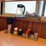 喜怒哀楽 - テーブル上調味料