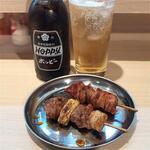 もつ焼き小江戸 - カシラ・レバ