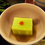 枝豆の豆腐 しの原 2014/9/20